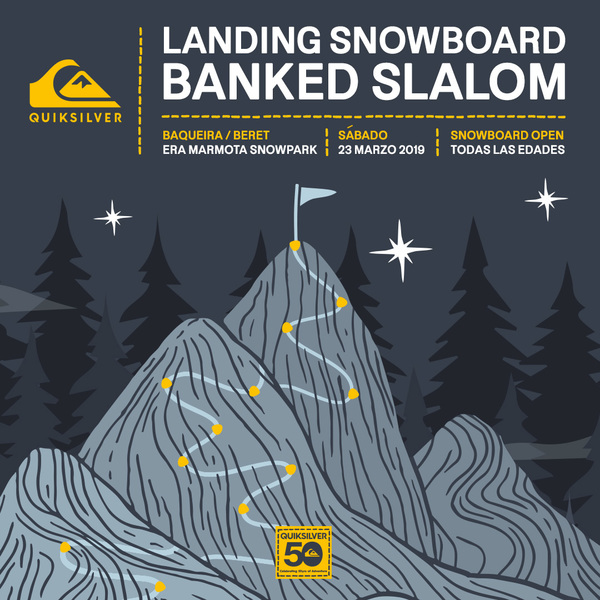 Landing Snowboard organiza la primera competición en España del 'Banked Slalom Tour' de la WSF en Baqueira Beret